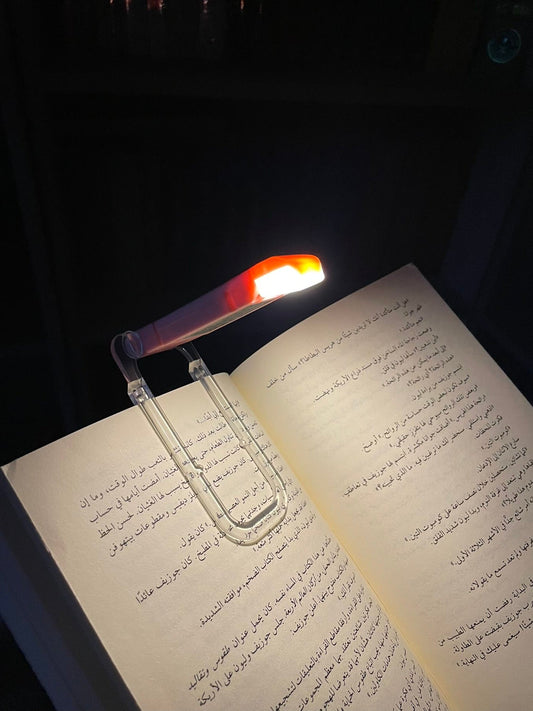 بوك لايت بينك "إضاءة للقراءة" متجر أنس للكتب