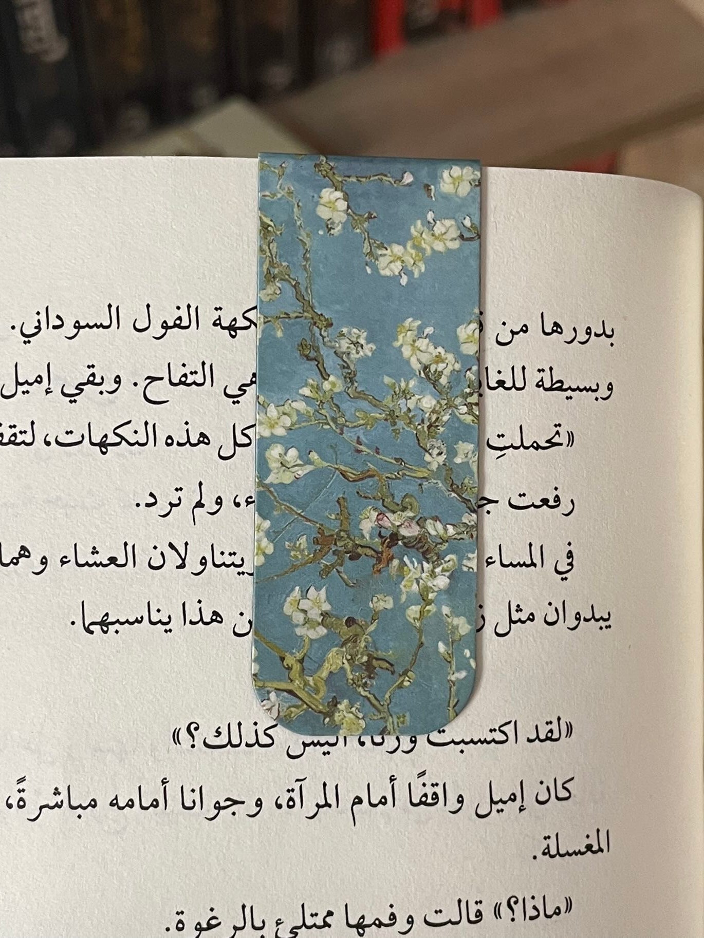 فاصل مغناطيسي ١ "ڤان جوخ" متجر أنس للكتب