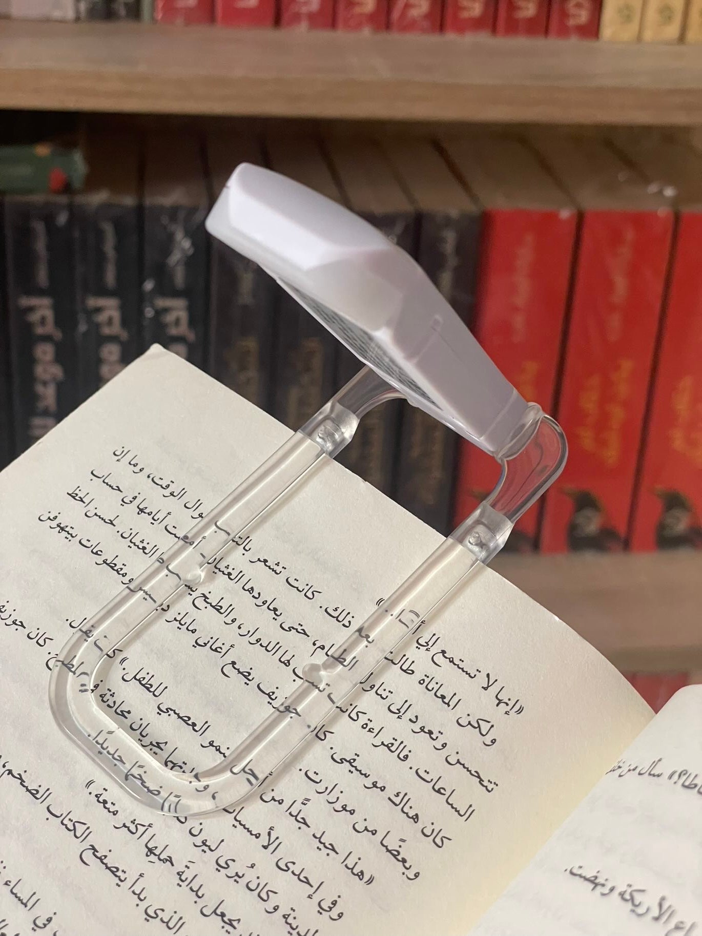 بوك لايت أبيض "إضاءة للقراءة"