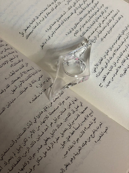 مثبت صفحات الكتاب (شفاف) متجر أنس للكتب