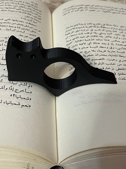 مثبت الصفحات للكتاب (القط الأسود) متجر أنس للكتب