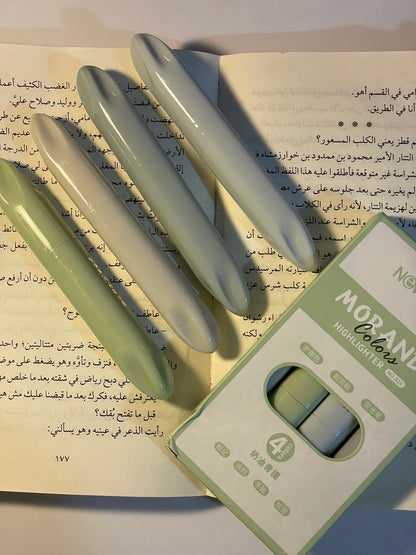 مجموعة أقلام تحديد باستيل "أخضر"