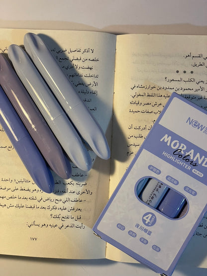 مجموعة أقلام تحديد باستيل "بنفسجي"