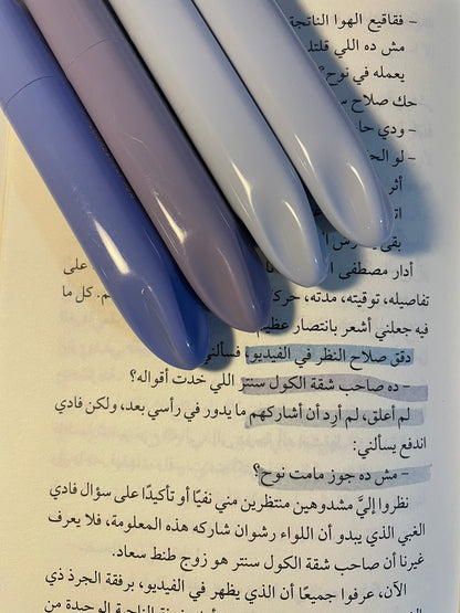 مجموعة أقلام تحديد باستيل "بنفسجي"