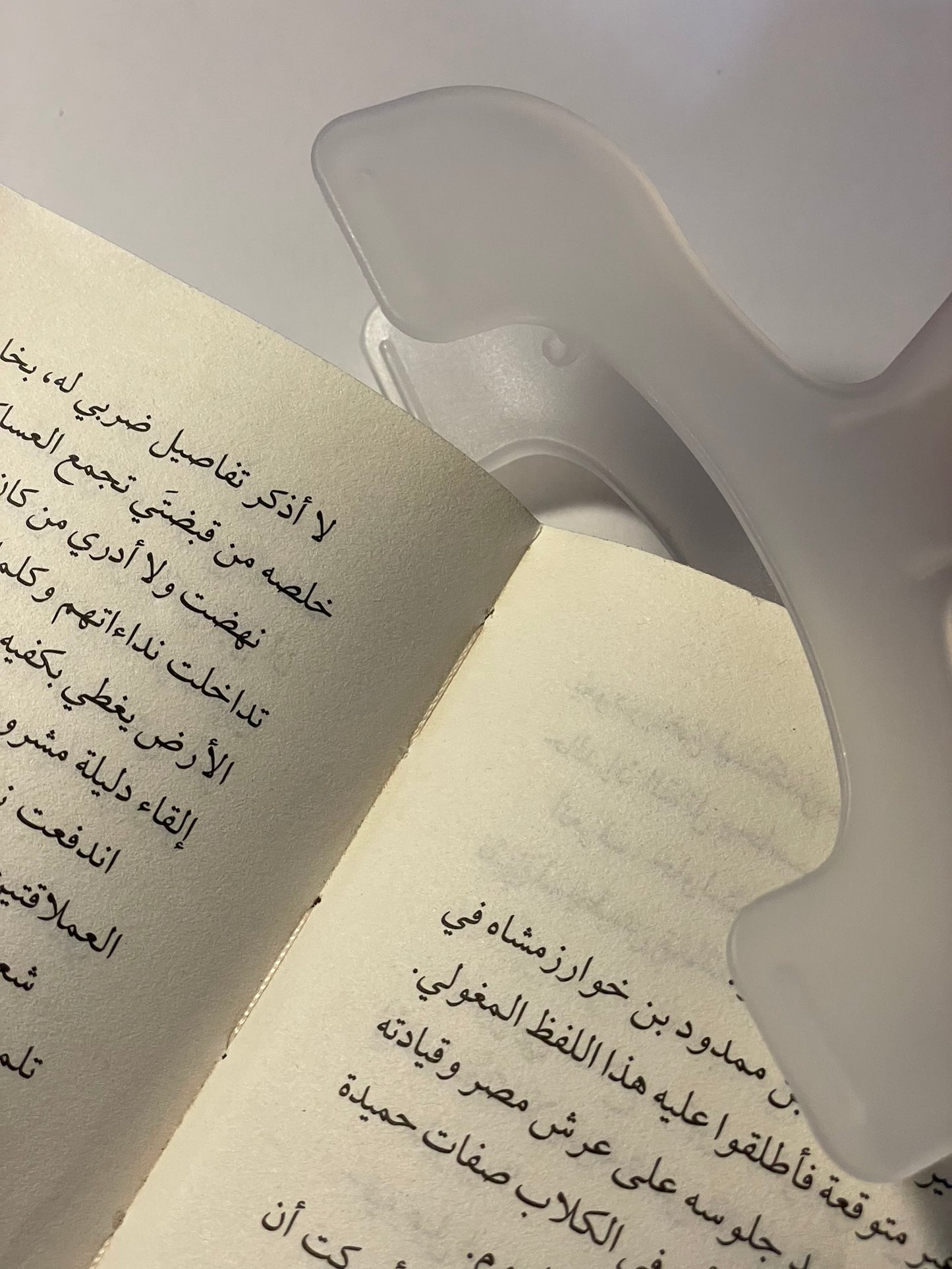 ماسك صفحات الكتاب